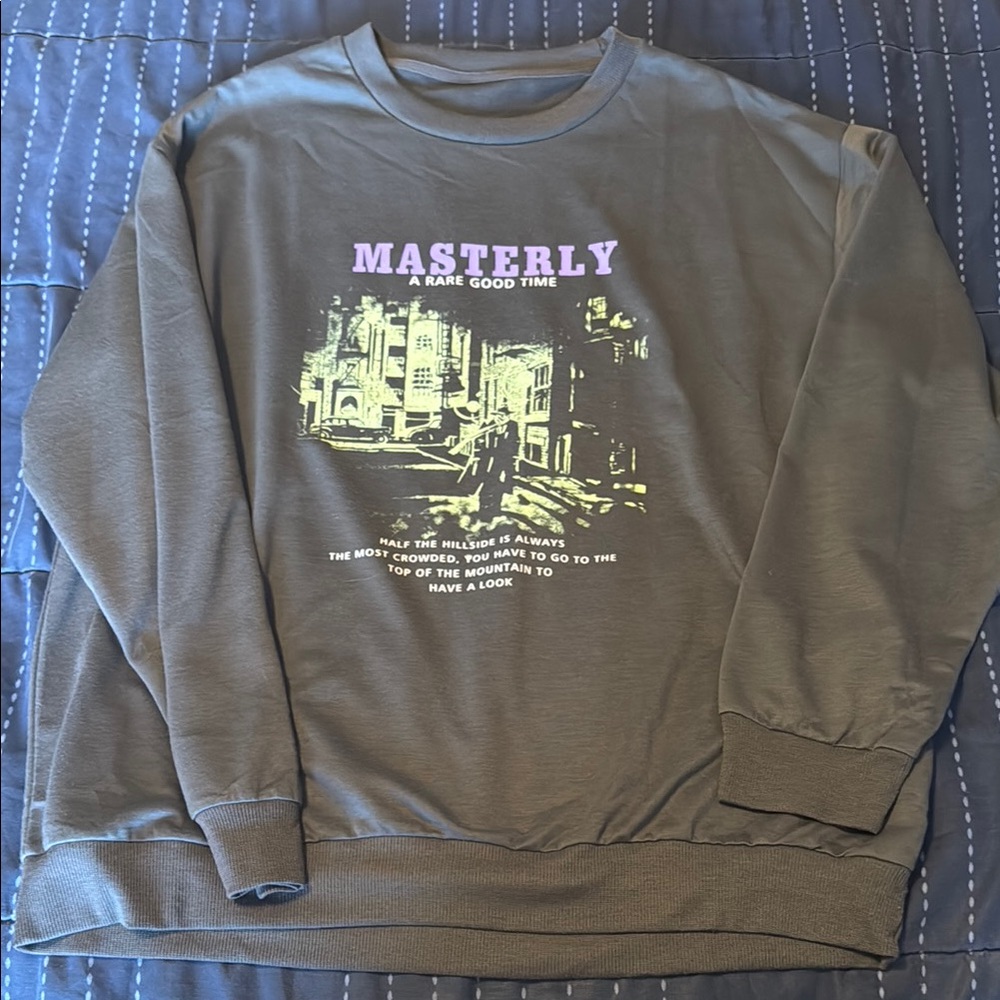 Graphic Long Sleeve Tee